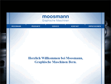 Tablet Screenshot of moosmann.ch